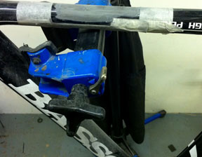 Carbon frame repair